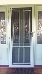 Aluminium security door in Ferntree Gully