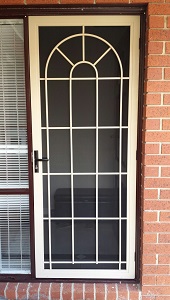 Aluminium security door in Mordialloc