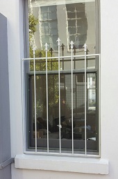 Security window bars in Carlton
