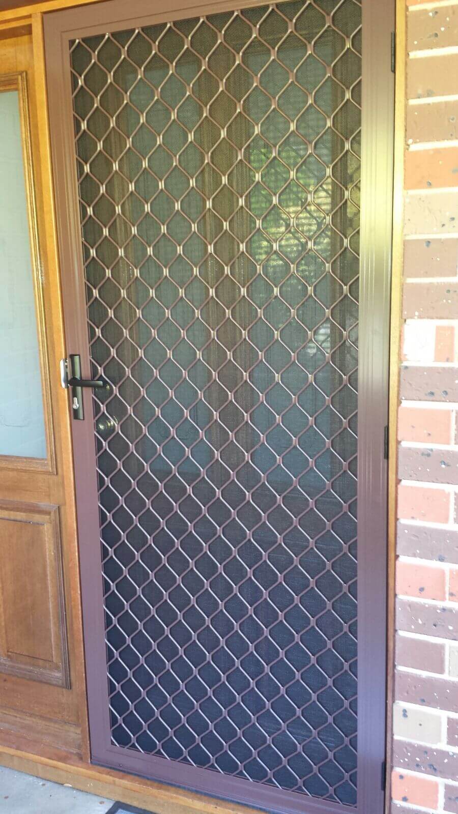 Aluminium Frame Security Door Installed in Oakleigh